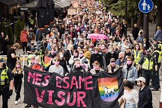 Kaune surengtos „Kaunas Pride“ eitynės