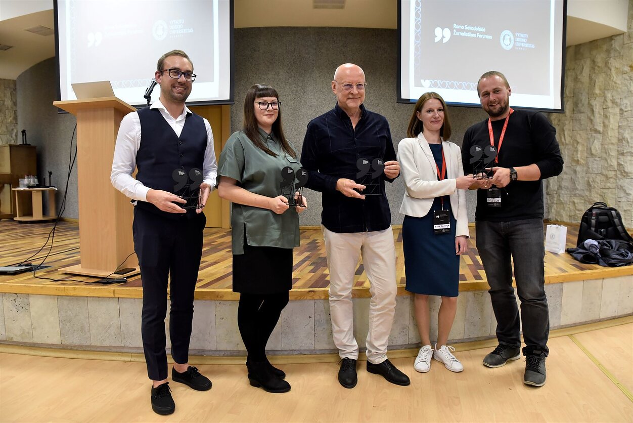 Romo Sakadolskio žurnalistikos apdovanojimai