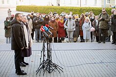 Komentarai po Rasos Račienės susitikimo su Gitanu Nausėda