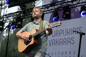 Grupės „Atika“ lyderis Darius Žvirblis
