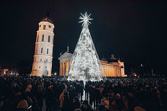 Vilniaus Kalėdų eglės įžiebimas