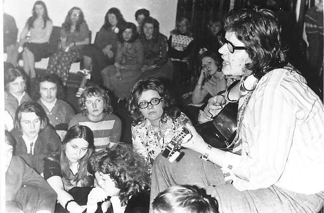Virgis Stakėnas Leningrade (dabar Peterburgas) 1974 m.