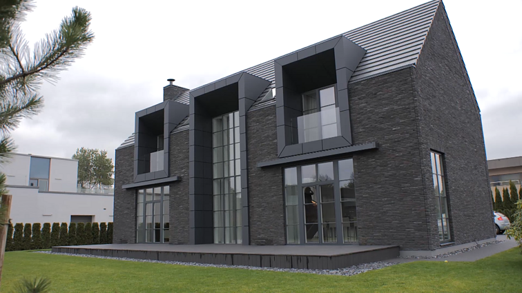 Amerikietiškas namas. Architektė Vida Giedra