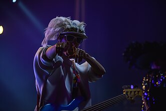 Sauliaus Prūsaičio koncerto akimirka