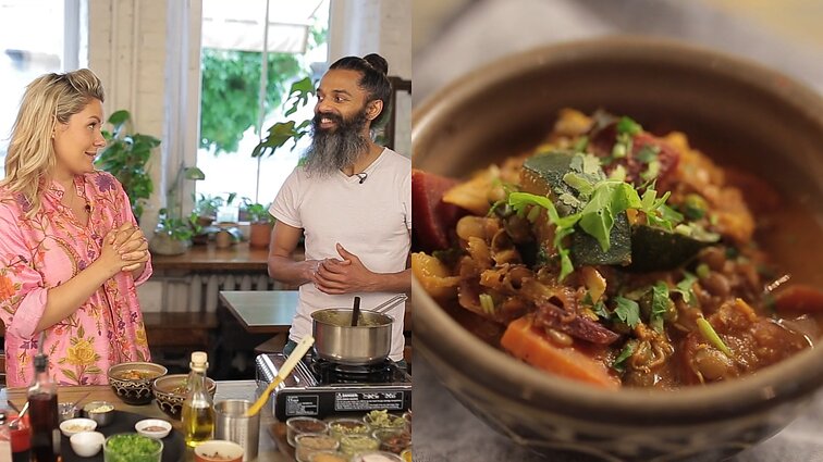 Prieskonių pasaulyje: Lietuvoje gyvenantis indas Binishas parodė, kaip pasigaminti „Garam masala“ pagardą ir vegetarišką kario troškinį Prieskonių pasaulyje: Lietuvoje gyvenantis indas Binishas parodė, kaip pasigaminti „Garam masala“ pagardą ir vegetarišką kario troškinį