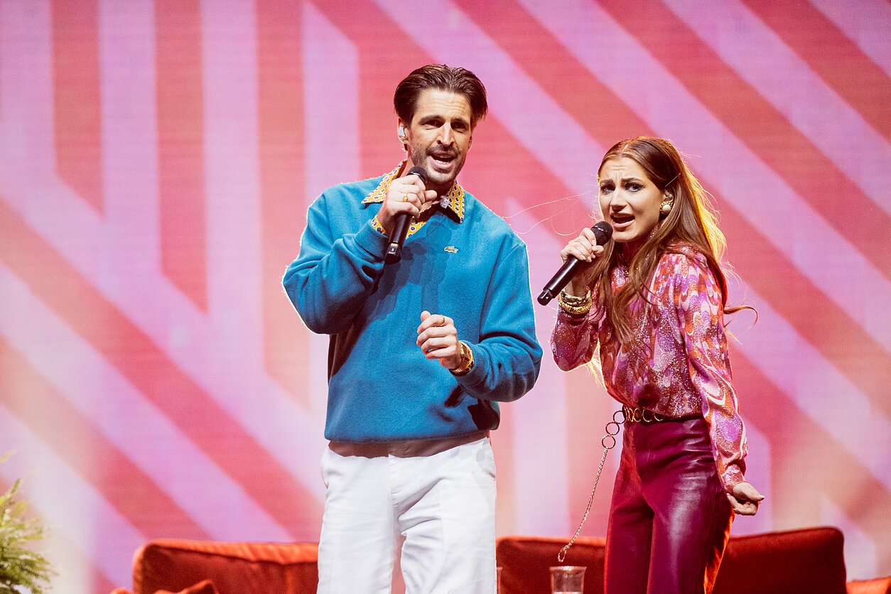 Justinas Jarutis ir Jessica Shy