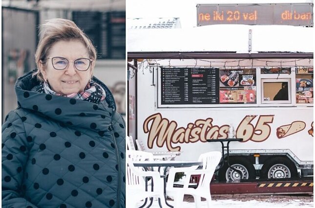 Irena Pečiulienė kebabinę atidaryti nusprendė išėjusi į pensiją