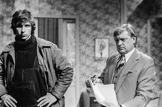 Virgilijus Kubilius ir Audris Chadaravičius (dešinėje). 1979 m.