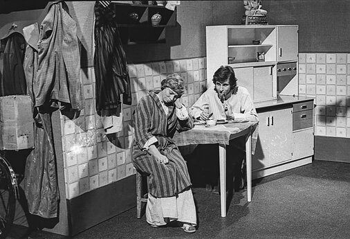 Elvyra Žebertavičiūtė ir Virgilijus Kubilius. 1979 m. 