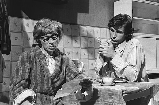 Elvyra Žebertavičiūtė ir Virgilijus Kubilius. 1979 m. 