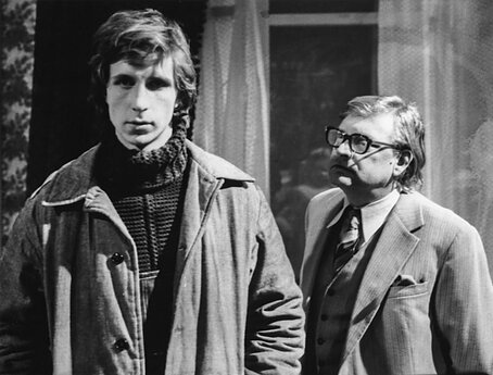 Virgilijus Kubilius ir Audris Chadaravičius (dešinėje).1979 m. 