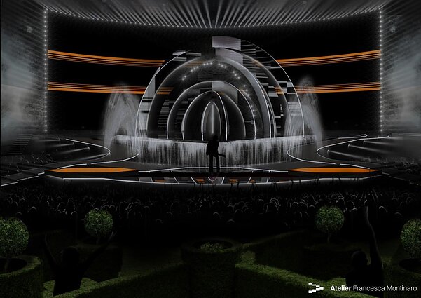 2022 m. „Eurovizijos“ scenos dizainas