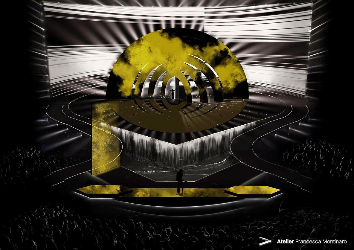 2022 m. „Eurovizijos“ scenos dizainas