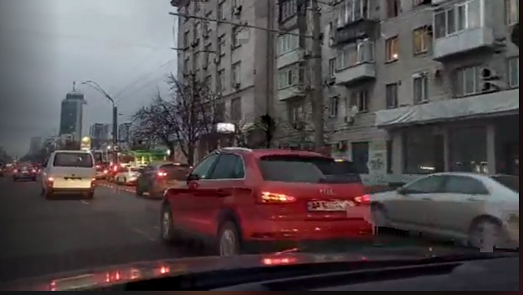 Kijevas ketvirtadienio rytą