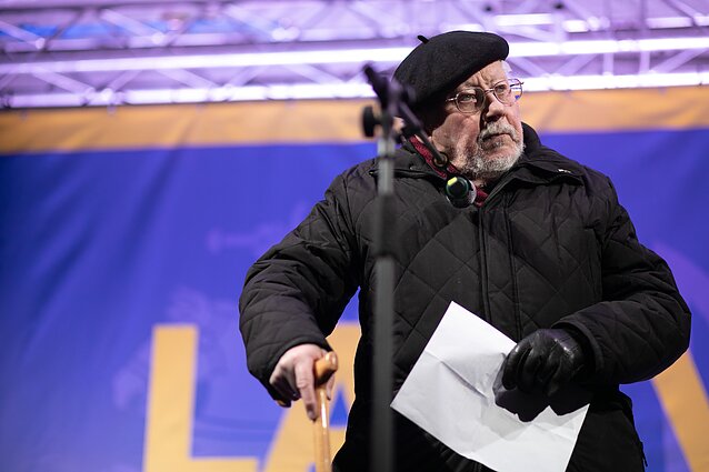  „Laisvė šviečia“ – solidarumo akcijos su Ukraina renginys sostinėje