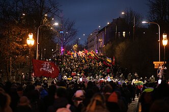„Laisvė šviečia“ – solidarumo su Ukraina akcija Vilniuje