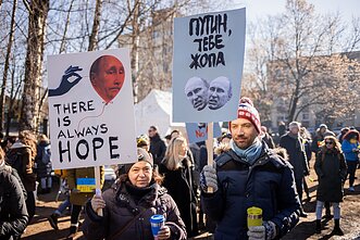 Protestas „Laisvė šviečia“ prie Rusijos ambasados Vilniuje