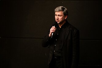 Audronio Liugos dokumentinės esė „Eimuntas Nekrošius. Pradžia“ premjera Jaunimo teatre. Audronis Liuga Audronio Liugos dokumentinės esė „Eimuntas Nekrošius. Pradžia“ premjera Jaunimo teatre. Audronis Liuga