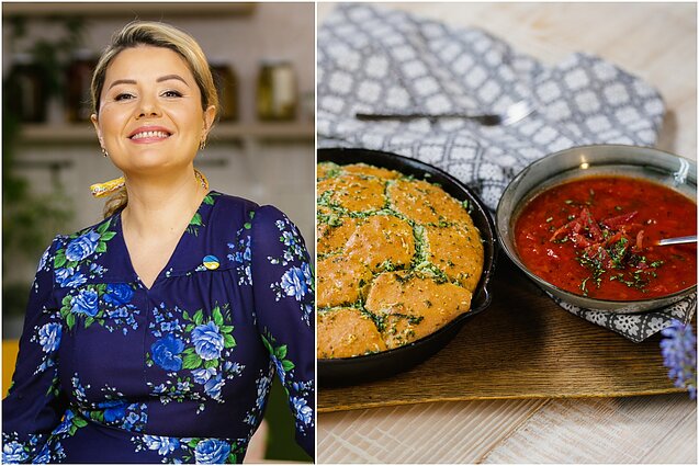 „Beatos virtuvėje“ – tradiciniai ukrainietiški barščiai ir „Pumpuškos“