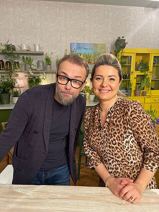 Rytis Zemkauskas ir Beata Nicholson