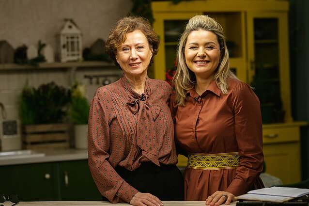 Nelė Savičenko ir Beata Nicholson Nelė Savičenko ir Beata Nicholson