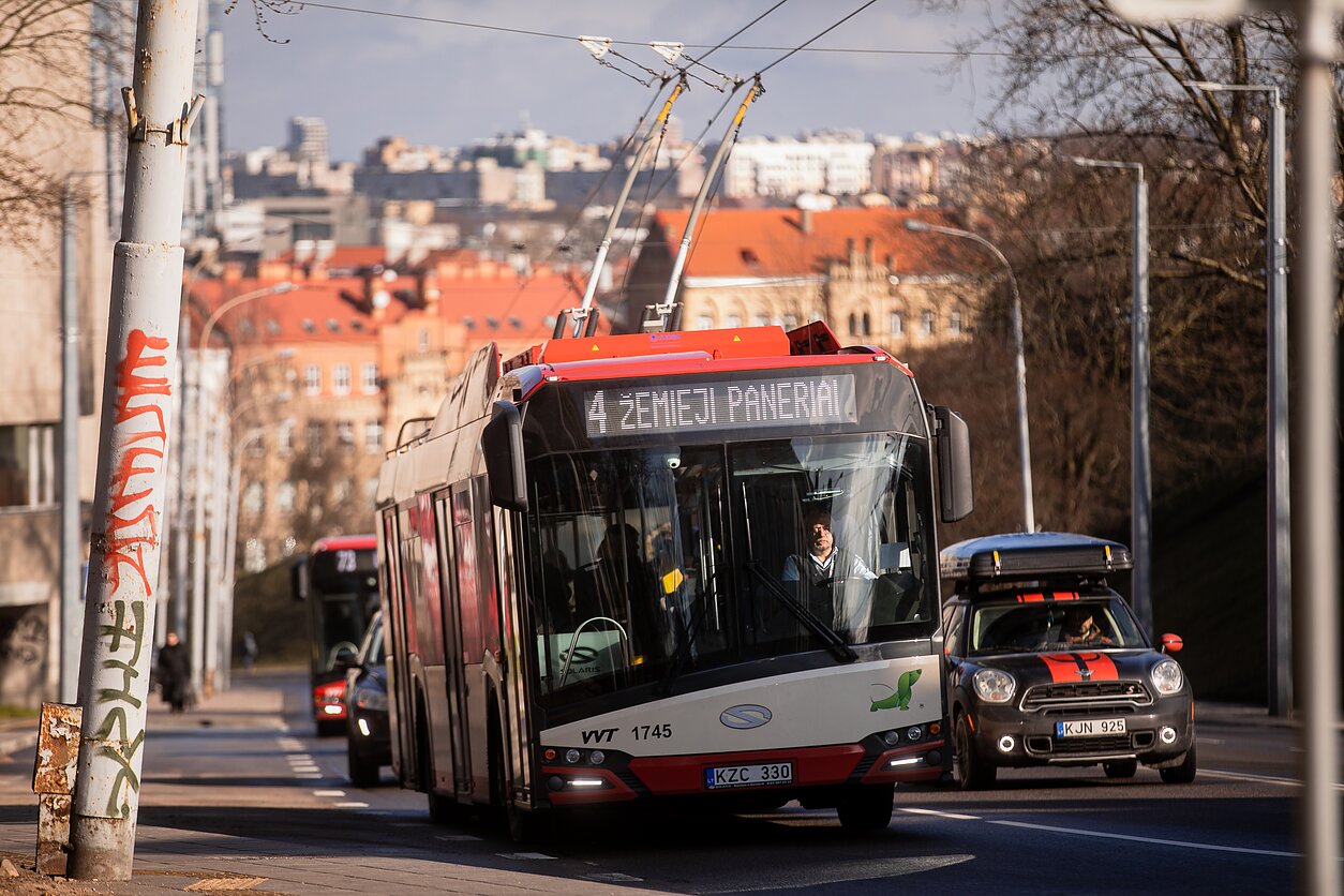Trolleybus in Vilnius (associative image) Trolleybus in Vilnius (associative image)