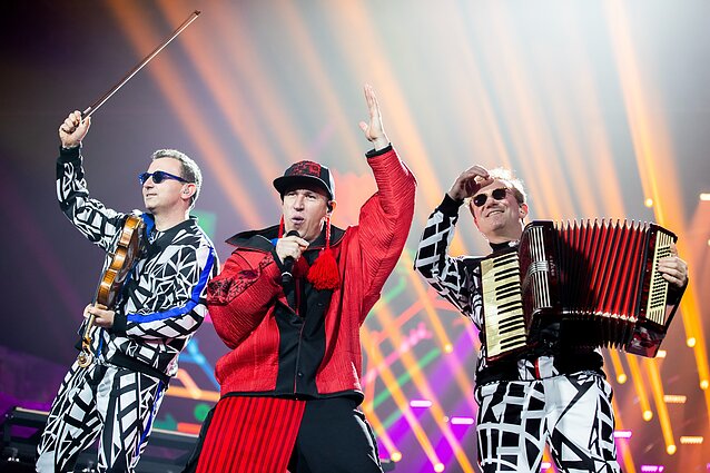 „Zdob si Zdub“ pirmojoje „Eurovizijos“ repeticijoje „Zdob si Zdub“ pirmojoje „Eurovizijos“ repeticijoje