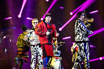 „Zdob si Zdub“ pirmojoje „Eurovizijos“ repeticijoje „Zdob si Zdub“ pirmojoje „Eurovizijos“ repeticijoje