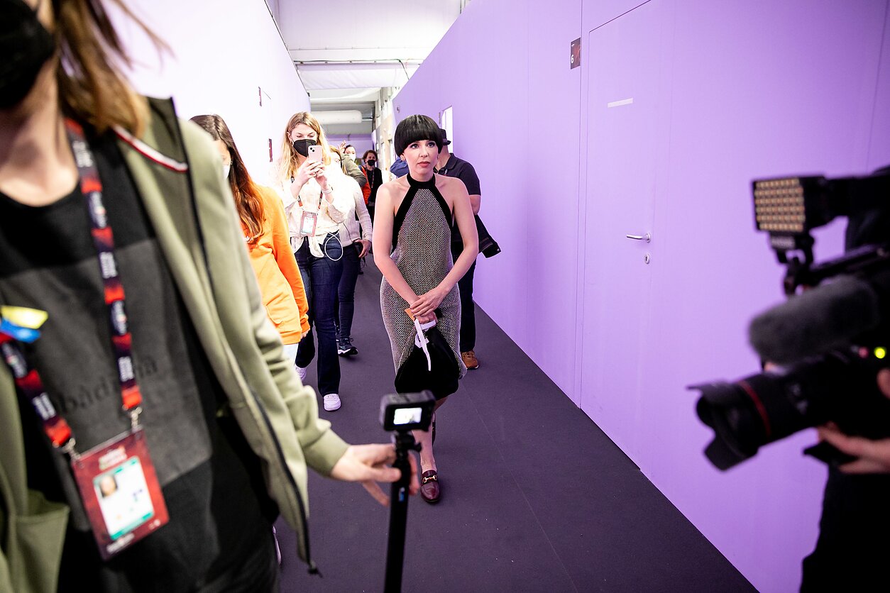 Monika Liu antrojoje „Eurovizijos“ repeticijoje