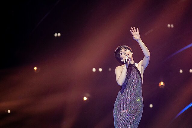 Monika Liu antrojoje „Eurovizijos“ repeticijoje