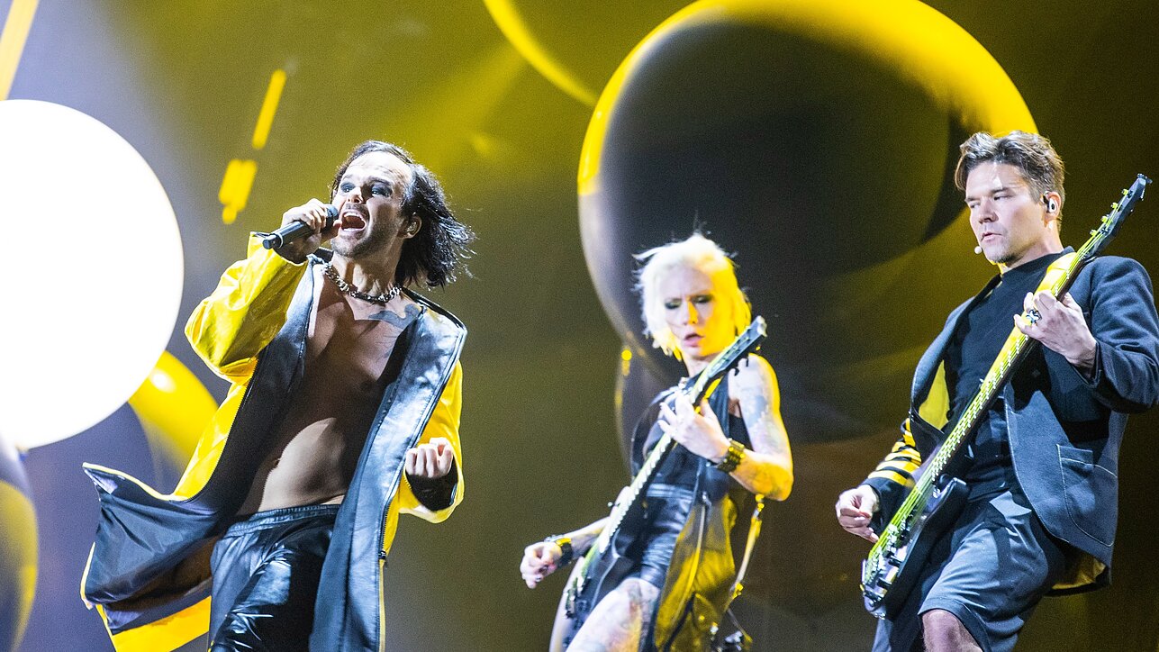 „The Rasmus“ „Eurovizijos“ repeticijoje 