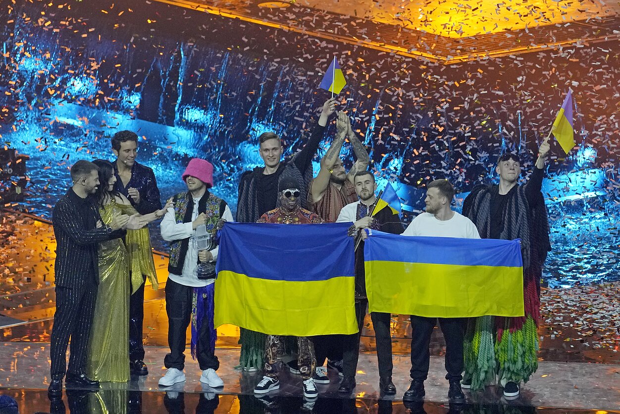 „Kalush Orchestra“ iškovojo pergalę Ukrainai