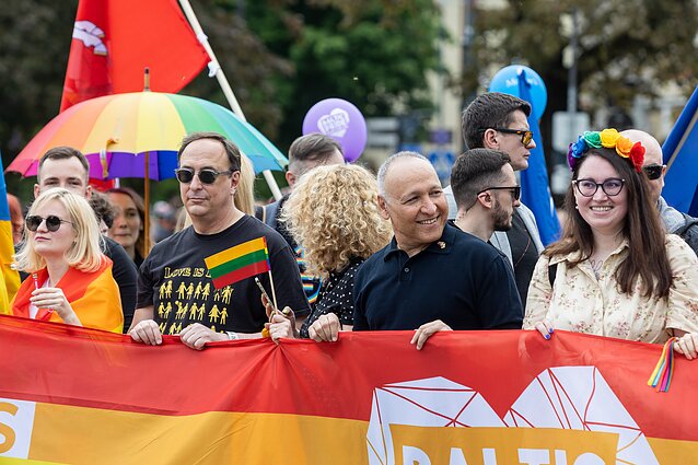 „Baltic pride“ eitynės