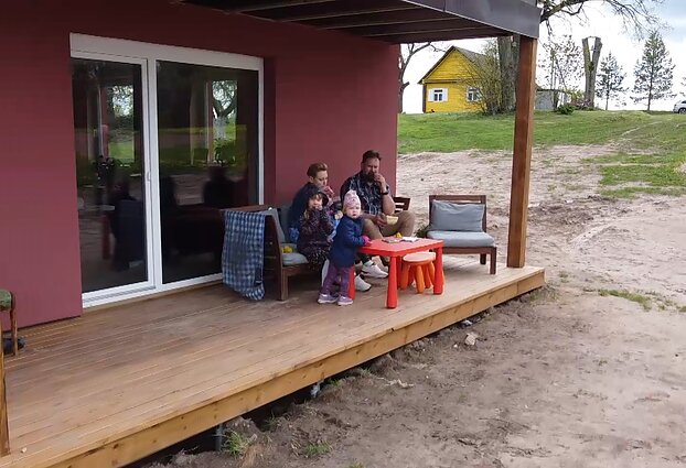  Mindaugas Balčiūnas su šeima 