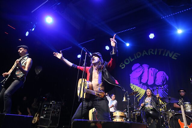 „Gogol Bordello“ koncerto akimirka