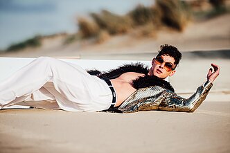 Donato Montvydo klipo filmavimo akimirka