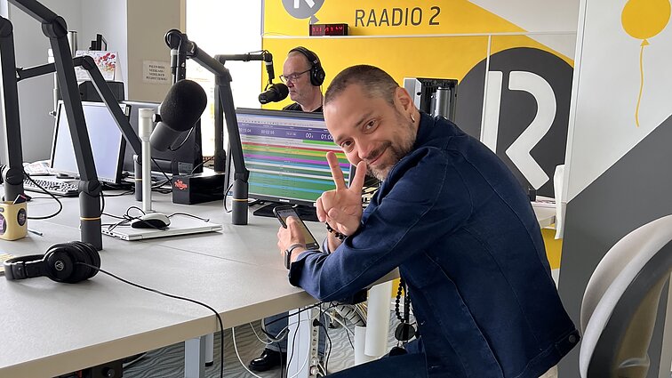 Leonas Somovas Talino radijo stotyje