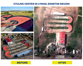 Ukrainoje per karą sugriauta sporto infrastruktūra