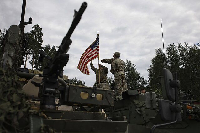 Amerikiečių kariai Lenkijoje