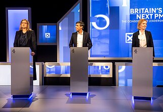 Rishi Sunakas, Penny Mordaunt, Liz Truss