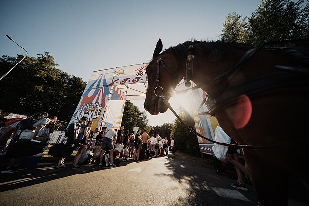 Karklės festivalio akimirka