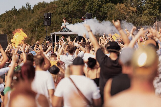 Karklės festivalio akimirka