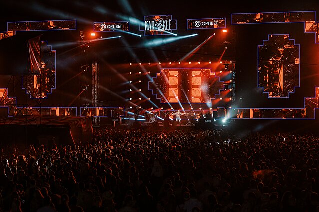 Karklės festivalio akimirka