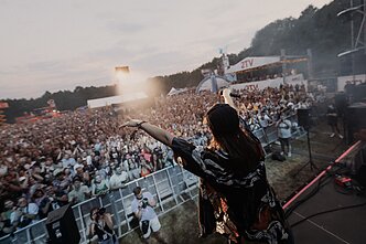 Karklės festivalio akimirka