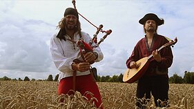 „Hansanova“ klipo filmavimo akimirka