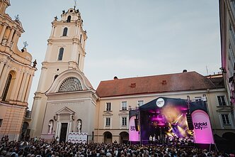 Marijono Mikutavičiaus koncerto akimirka