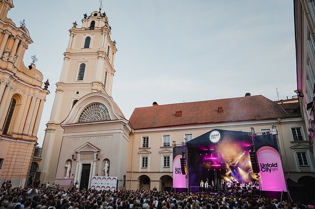 Marijono Mikutavičiaus koncerto akimirka