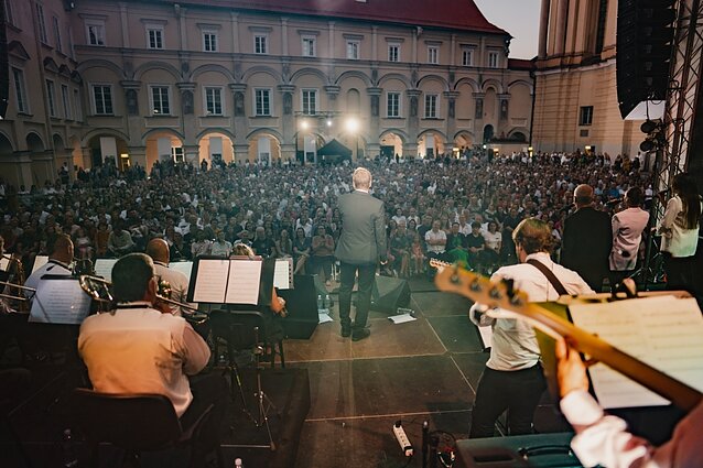 Marijono Mikutavičiaus koncerto akimirka