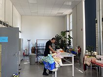 Pagalbą narkotikų vartotojams teikiantis centras Frankfurte „Eastside“ 