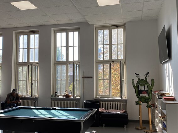 Pagalbą narkotikų vartotojams teikiantis centras Frankfurte „Eastside“ 